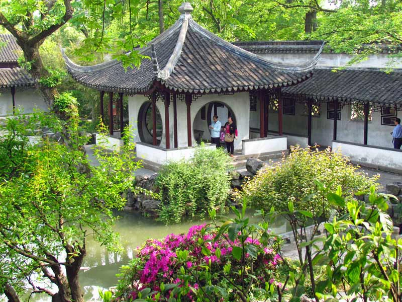 Chinesischer Garten in Suzhou