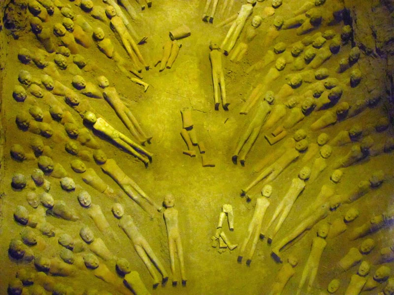 Jingdi Grabstädte in Xian in China