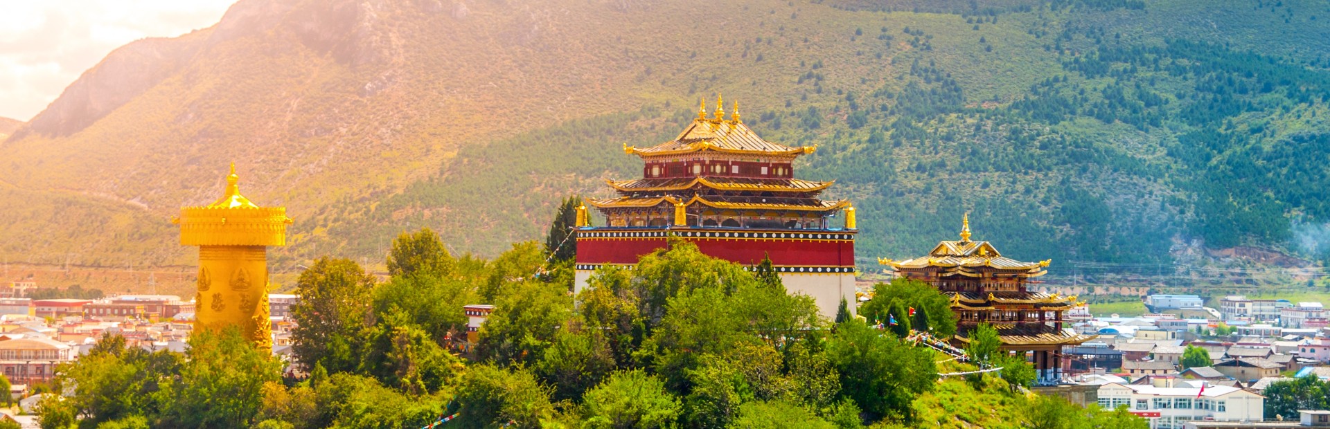 Kloster in Zhongdian China