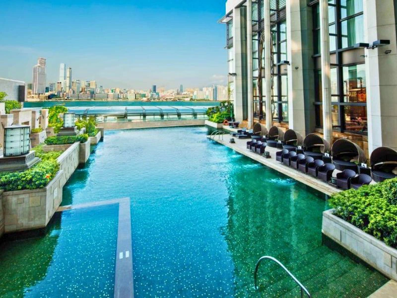 Harbour Grand Hotelpool in Hong Kong
