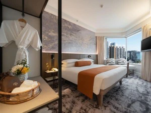 Doppelzimmer in Hong Kong in China