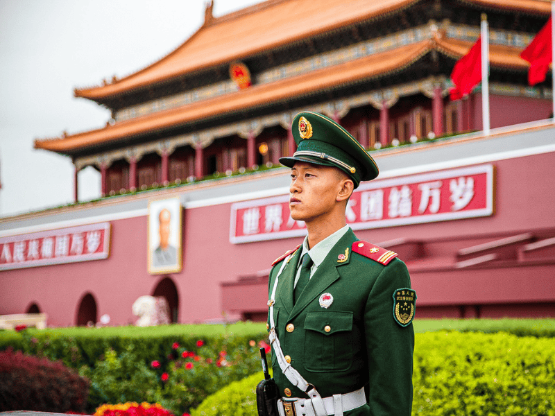 Peking Sehenswürdigkeiten - Platz des himmlischen Firedens