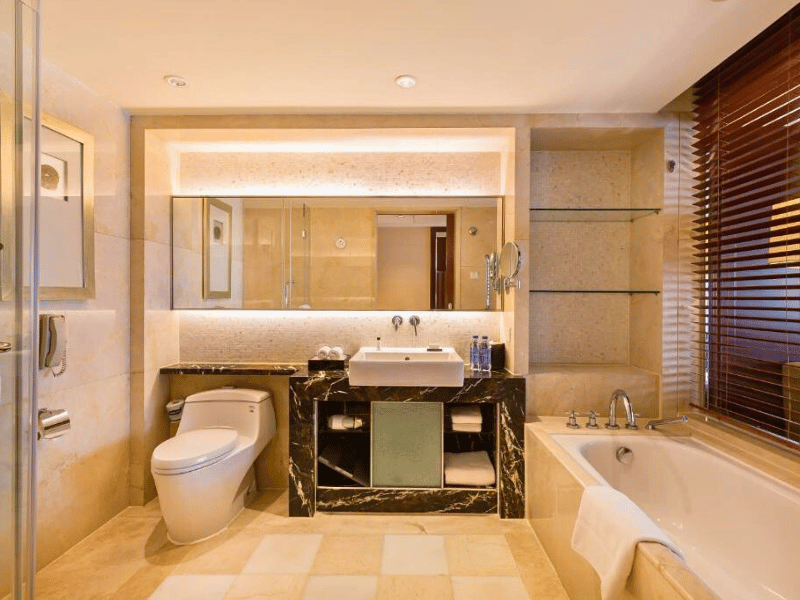 Bad im komfortablen Hotel in Peking