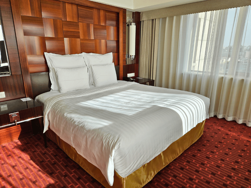 Zimmer im komfortablen Hotel in Peking