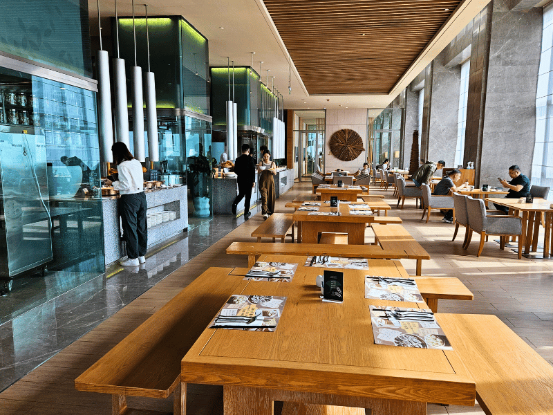 Restaurant im Upgrade Hotel in Chongqing