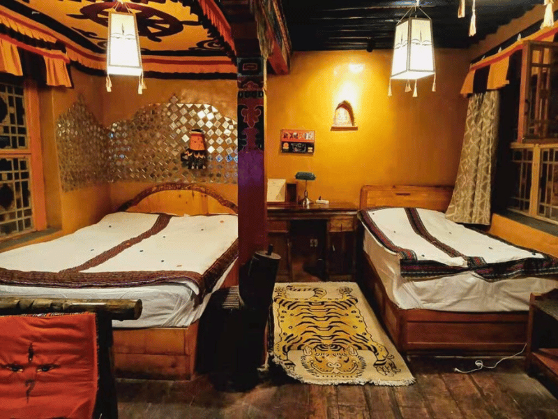 Zimmer im Hotel in Lhasa, Tibet