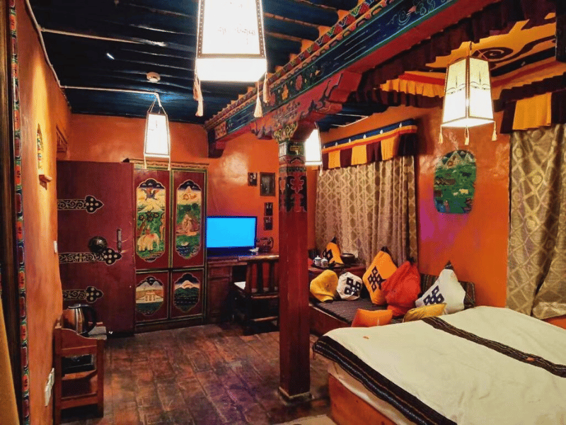 Zimmer im Hotel in Lhasa, Tibet