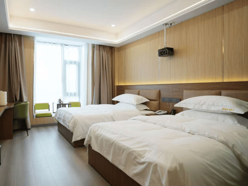 Hotelzimmer in Sakya in Tibet, China