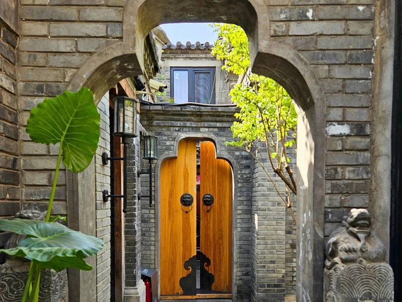 Hotel in den Hutongs von Peking