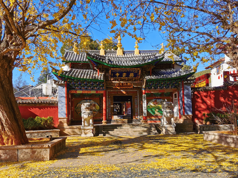 Zhiyun Tempel bei Lijiang