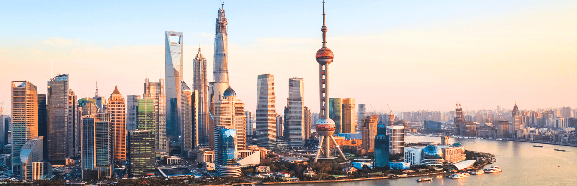 Skyline von Shanghai