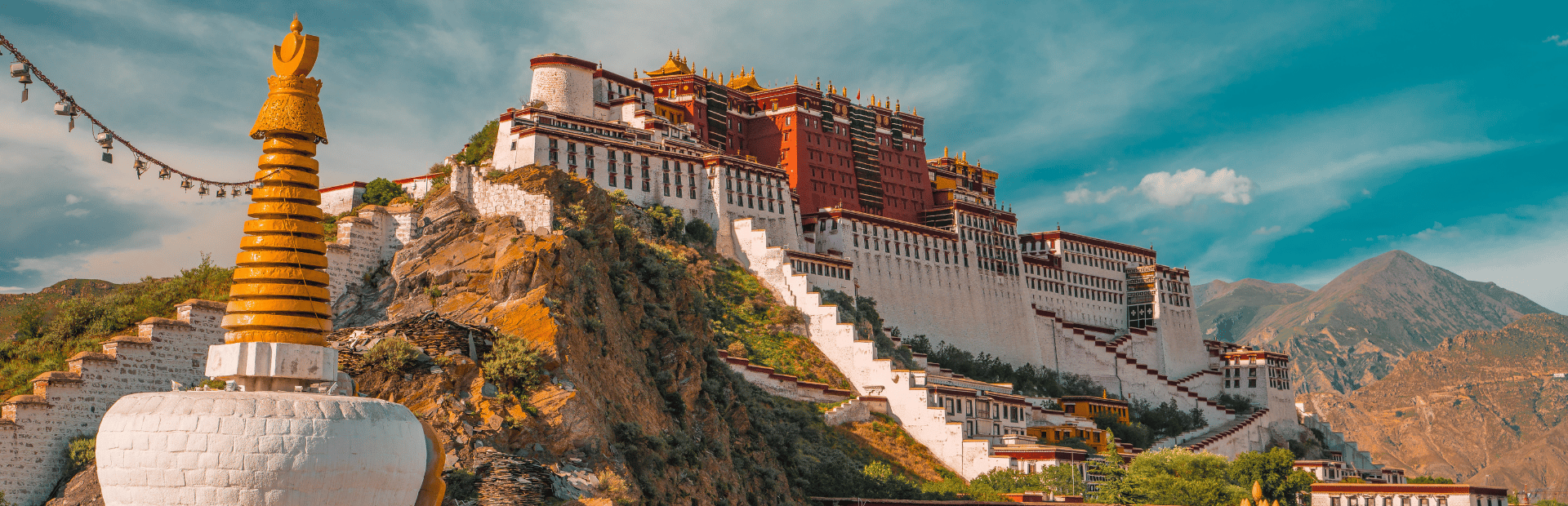 Potala Palast in Lhasa in Tibet
