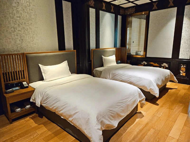 Hotelzimmer im Komforthotel in Chengdu