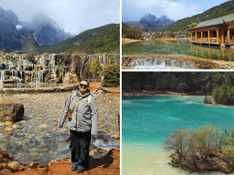China Yunnan different sightings in the blue moon valley