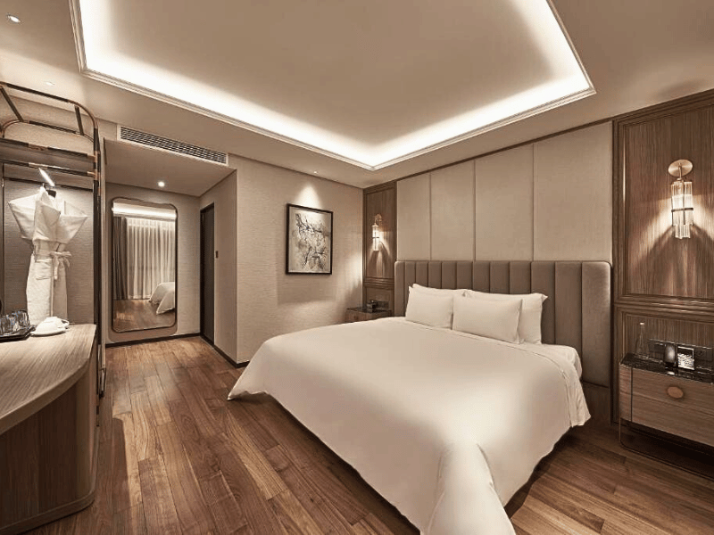 Zimmer im Deluxe Hotel in Saigon, Vietnam