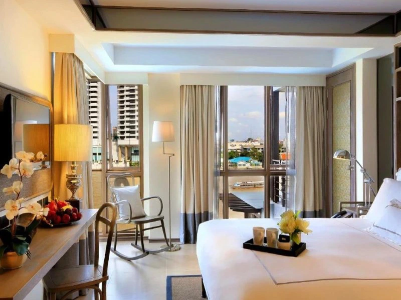 Zimmer im Komforthotel in Bangkok Thailand