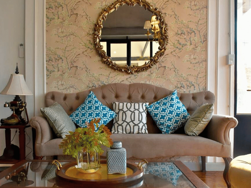 Lobby im Hotel in Vientiane Laos