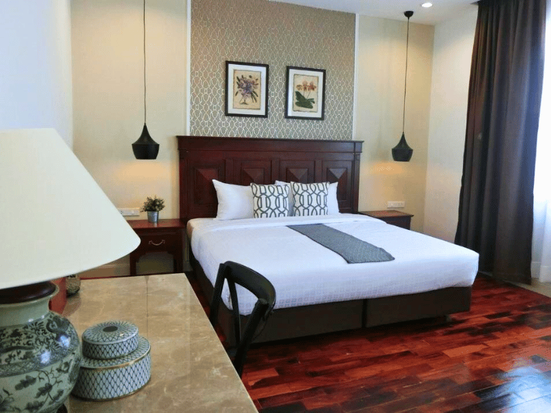 Hotelzimmer in Vientiane in Laos