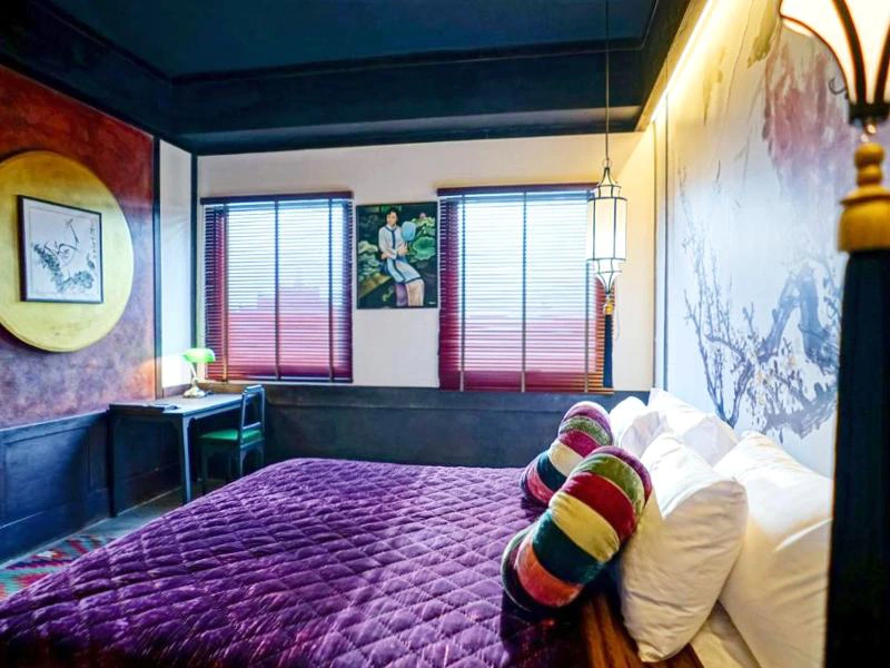 Zimmer im komfortablen Hotel in Vientiane, Laos