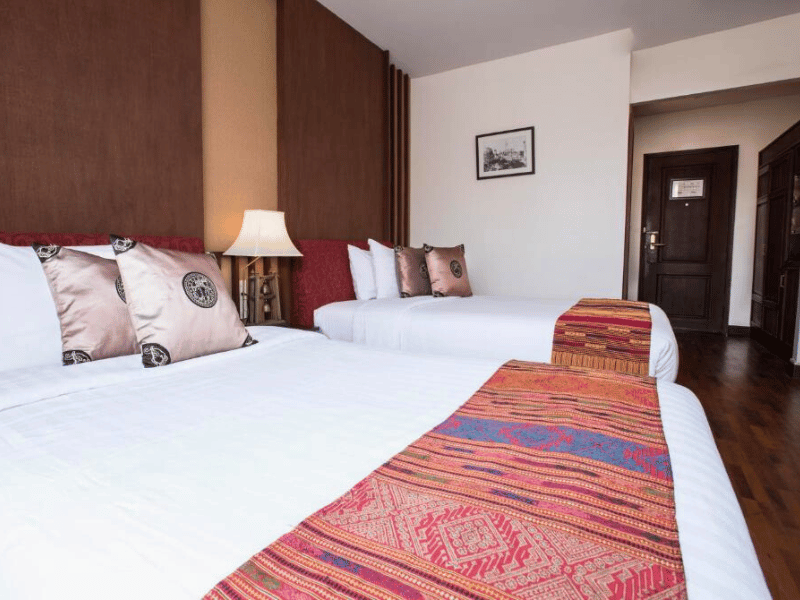 Hotelzimmer in Vientiane Laos