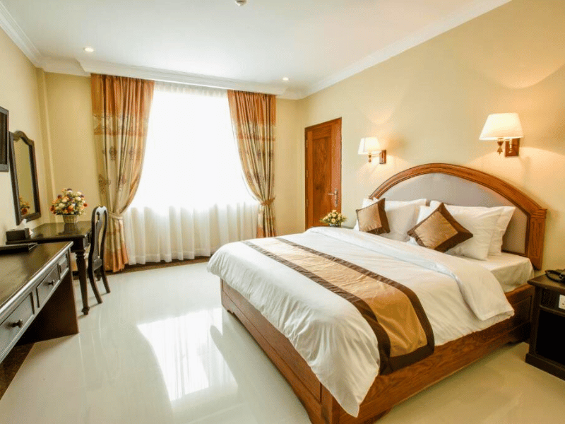 Hotelzimmer in Battambang Kambodscha