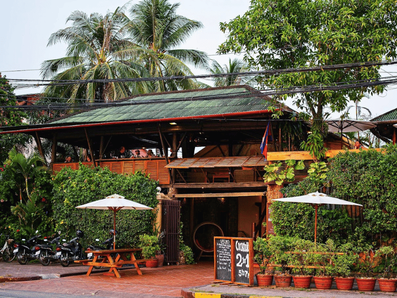 Hotel in Kampot Kambodscha