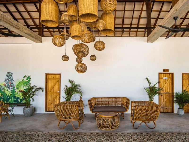 Hotelbereich auf Koh Rong Kambodscha