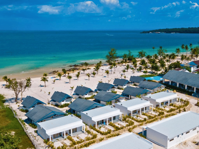 Hotel auf Koh Rong Kambodscha