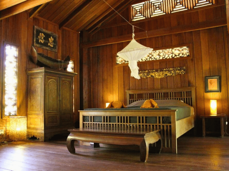 Hotelzimmer in Kratie