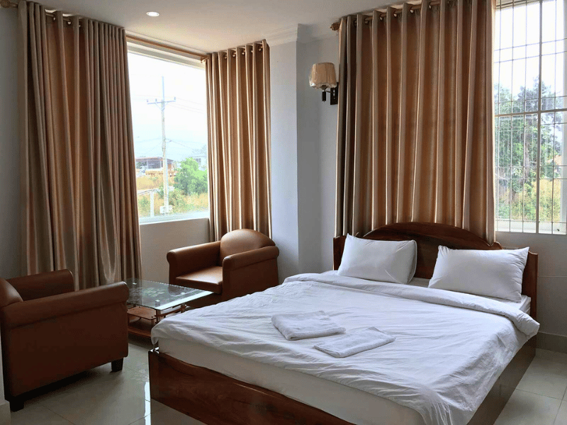 Hotelzimmer in Modulkhiri Kambodscha