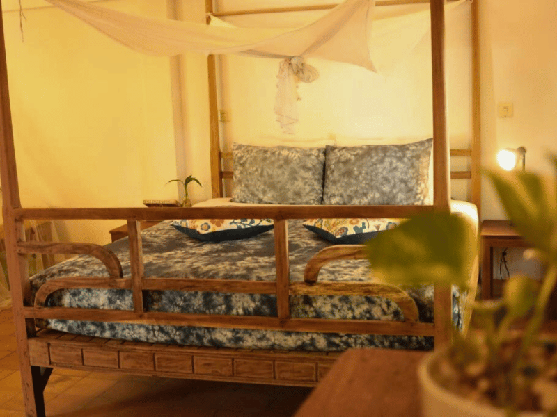 Hotelzimmer in Sambor Prei Kuk Kambodscha