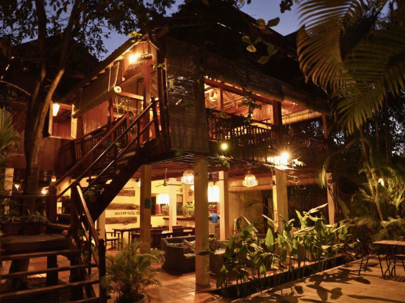 Hotel in Sambor Prei Kuk Kambodscha