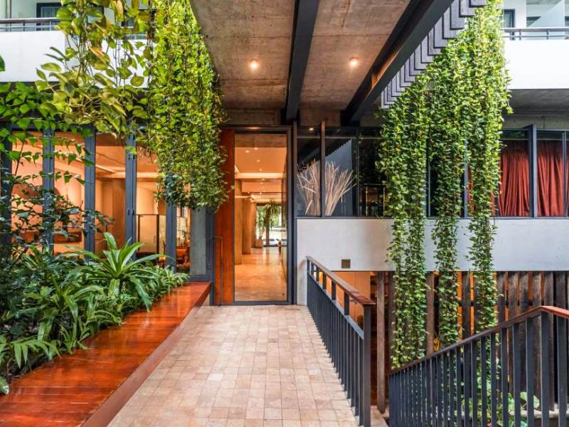 Hotellobby in Phnom Penh Kambodscha