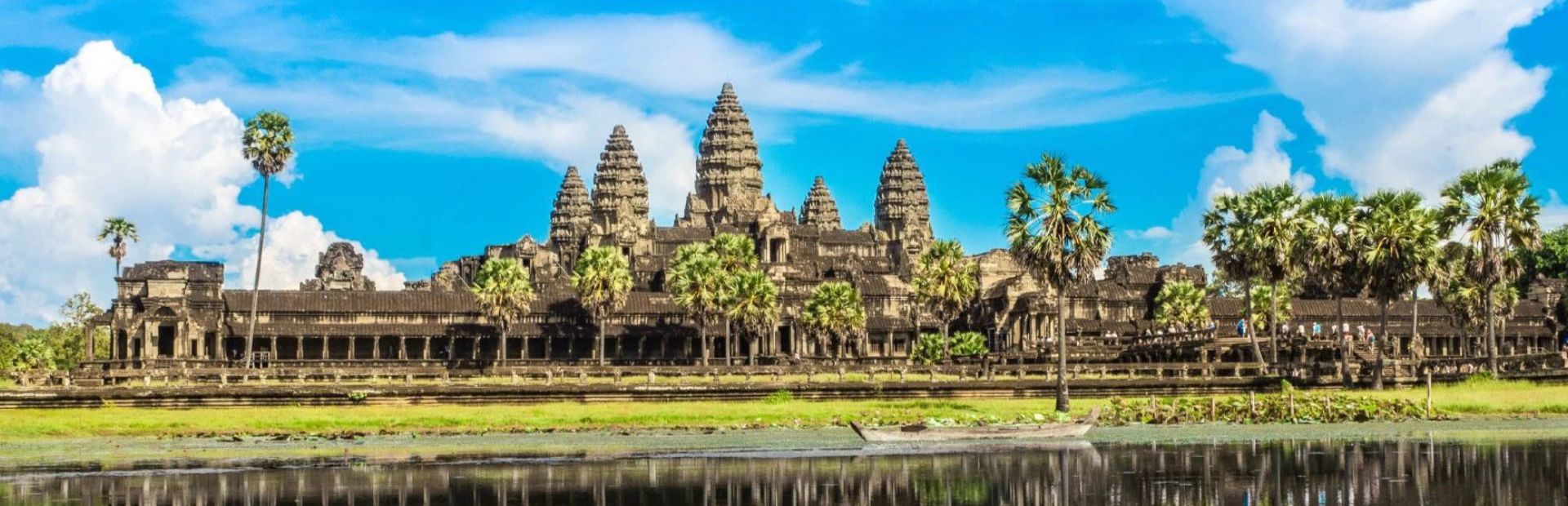 Tempelanlage Angkor Wat in Kambodscha