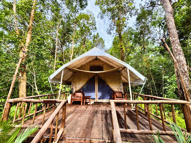 Glamping Zelt in Kambodscha