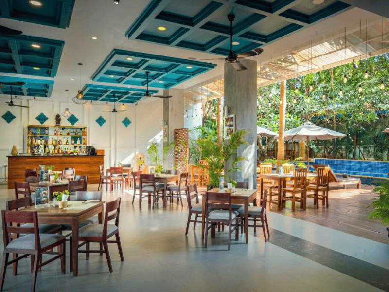 Restaurant im Hotel in Siem Reap
