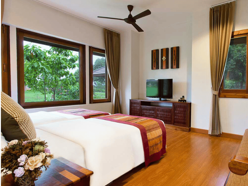 Zimmer auf dem Bolaven Plateau Laos