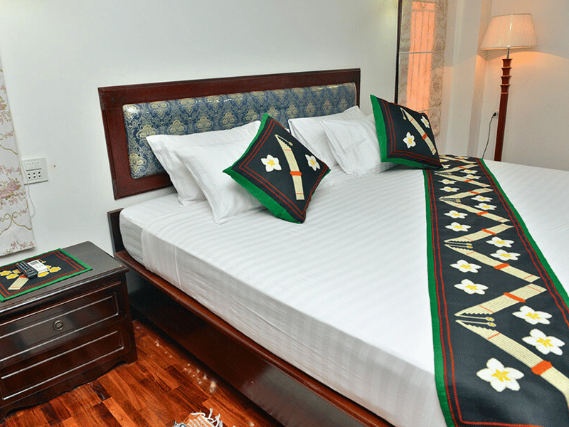 Hotelzimmer in Phonsavan Laos