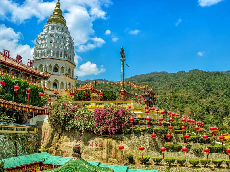 Tempel in Penang, Malaysia