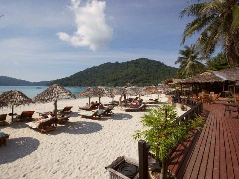 Strand auf den Perhentians in Malaysia
