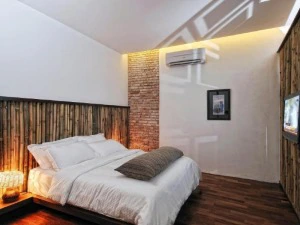 Doppelzimmer im Hotel in Melaka, Malaysia
