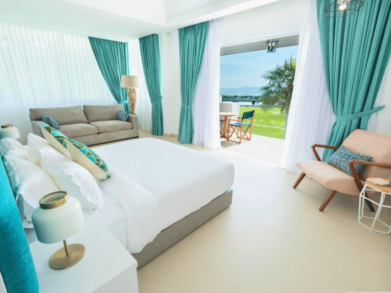 Zimmer im Hotel am Damai Beach, Borneo