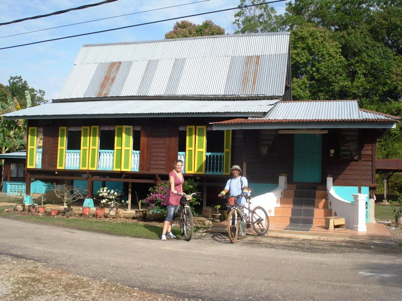 Fahrradtour in Melaka, Malaysia
