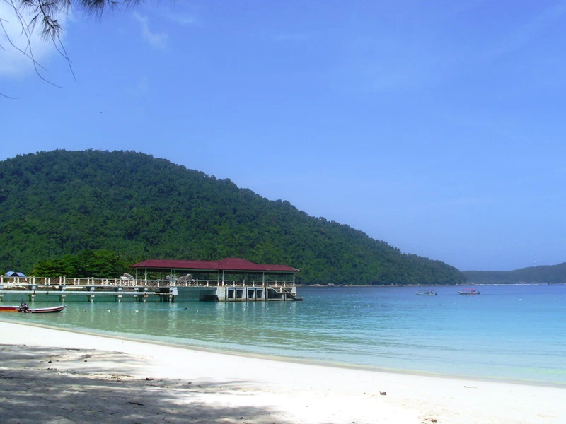 Steg auf den Perhentian Islands, Malaysia