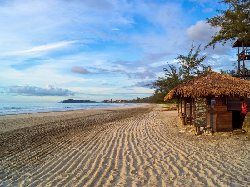Strand in Kota Kinabalu, Borneo