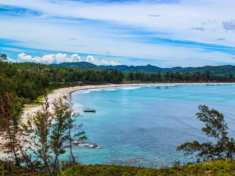 Strand in Kota Kinabalu, Borneo