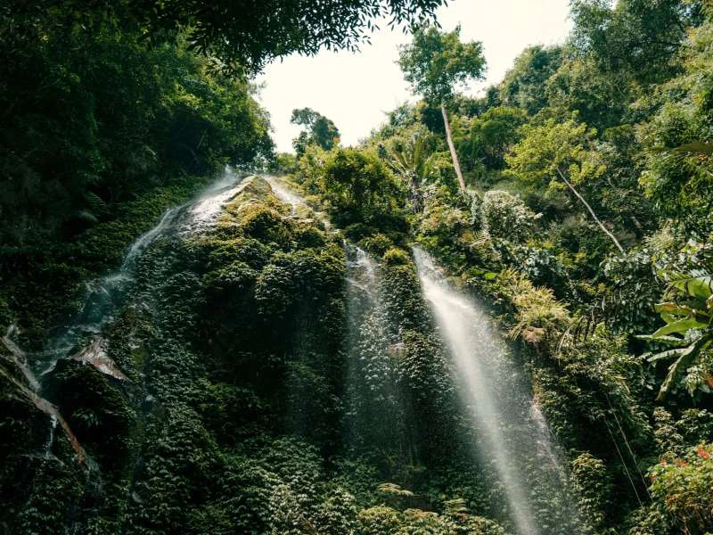 Wasserfall im Belum Regenwald, Malaysia