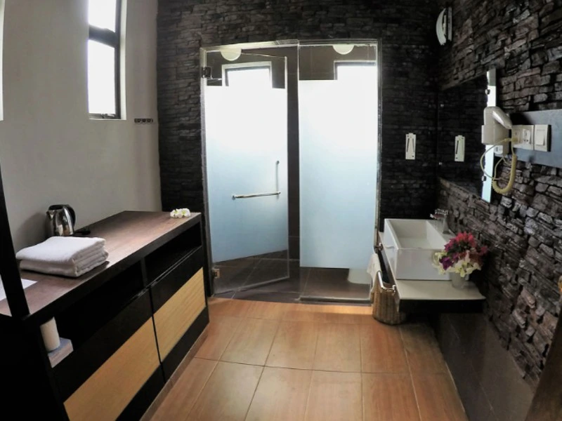 Badezimmer im Redang Hotel