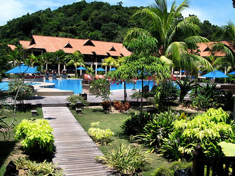 Hotel auf Redang, Malaysia