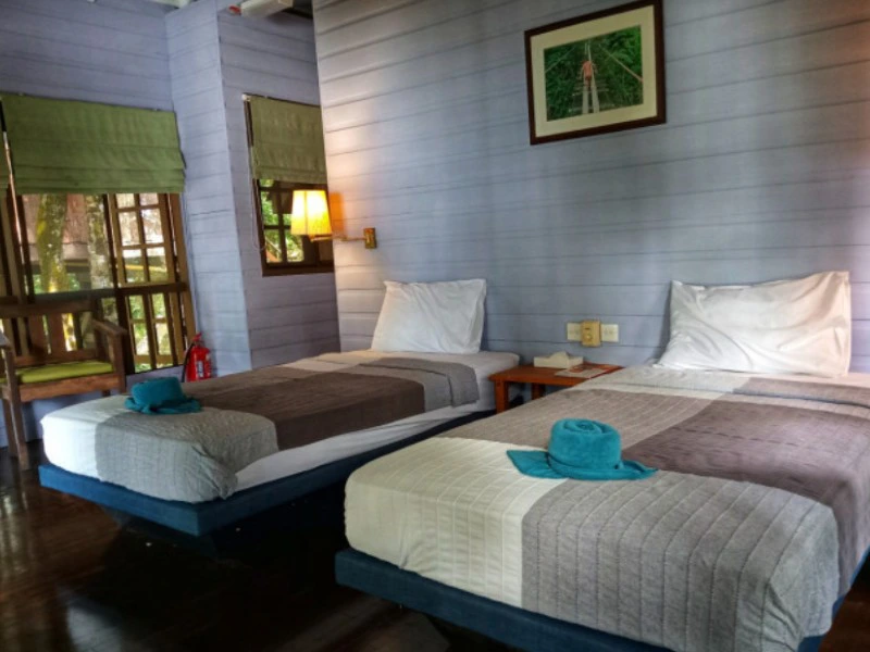 Zimmer im Baumhaus in Semenggoh